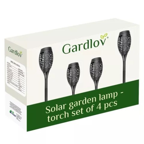 LAM PA OGRODOWA SOLARNA - POCHODNIA ZEST.4 SZ.23560 LAM PA OGRODOWA SOLARNA - POCHODNIA ZEST.4 SZ.23560