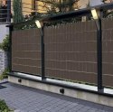 TAŚMA OGRODZENIOWA 19CMx35M 630G/M2 BRĄZOWA 23707