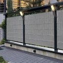 TAŚMA OGRODZENIOWA 19CMx35M 630G/M2 SZARA 23704