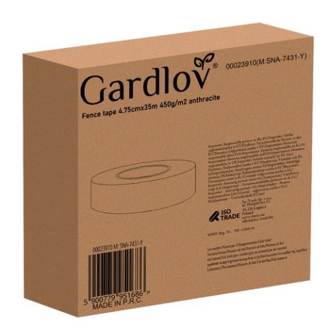 TAŚMA OGRODZENIOWA 4,75CMx35M 450G ANTRACYT 23910 TAŚMA OGRODZENIOWA 4,75CMx35M 450G ANTRACYT 23910