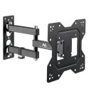 UCHWYT DO TELEWIZORA LUB MONITORA MACLEAN, UNIWERSALNY, MAx VESA 200x200, 23-43", 30KG, CZARNY, MC-700N