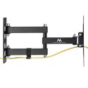 UCHWYT DO TELEWIZORA LUB MONITORA MACLEAN, UNIWERSALNY, MAx VESA 200x200, 23-43", 30KG, CZARNY, MC-700N