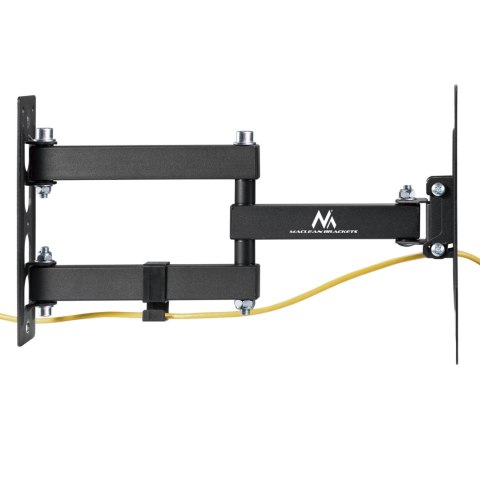 UCHWYT DO TELEWIZORA LUB MONITORA MACLEAN, UNIWERSALNY, MAx VESA 200x200, 23-43", 30KG, CZARNY, MC-700N UCHWYT DO TELEWIZORA LUB MONITORA MACLEAN, UNIWERSALNY, MAx VESA 200x200, 23-43", 30KG, CZARNY, MC-700N
