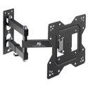 UCHWYT DO TELEWIZORA LUB MONITORA MACLEAN, UNIWERSALNY, MAx VESA 200x200, 23-43", 30KG, CZARNY, MC-700N