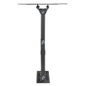 UCHWYT DO TELEWIZORA LUB MONITORA MACLEAN, UNIWERSALNY, MAx VESA 200x200, 23-43", 30KG, CZARNY, MC-700N