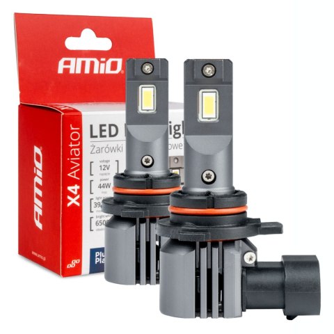 ŻARÓWKI SAMOCHODOWE LED SERIA x4 AVIATOR HIR2 9012 6500K CANBUS AMIO-03768 ŻARÓWKI SAMOCHODOWE LED SERIA x4 AVIATOR HIR2 9012 6500K CANBUS AMIO-03768