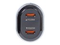 75-776# ŁADOWARKA SAMOCHODOWA GN.USB-Cx2 50W G50A