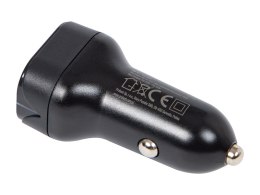 75-779# ŁADOWARKA SAMOCHODOWA GN.USB-Cx2 50W G50B