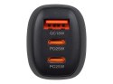 75-787# ŁADOWARKA SAMOCHODOWA GN.USB+USB-Cx2 50W G50C