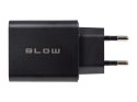 76-023# ŁADOWARKA SIECIOWA GNIAZDO USBx2 + USB-C qC+ PD 65W