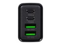 76-023# ŁADOWARKA SIECIOWA GNIAZDO USBx2 + USB-C qC+ PD 65W