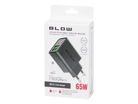 76-023# ŁADOWARKA SIECIOWA GNIAZDO USBx2 + USB-C qC+ PD 65W 76-023# ŁADOWARKA SIECIOWA GNIAZDO USBx2 + USB-C qC+ PD 65W