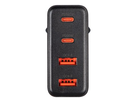 76-028# ŁADOWARKA SIECIOWA GNIAZDO USBx2 + USB-Cx2 qC+ PD 100W 76-028# ŁADOWARKA SIECIOWA GNIAZDO USBx2 + USB-Cx2 qC+ PD 100W