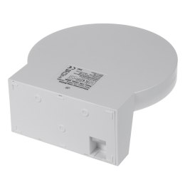 LAM PA LED Z CZUJNIKIEM RUCHU MACLEAN, CZUJNIK RUCHU PIR, KOLOR BIAŁY, 15W, IP65, 1560LM, BARWA NEUTRALNA BIAŁA (4000K) MCE344 W