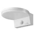 LAM PA LED Z CZUJNIKIEM RUCHU MACLEAN, CZUJNIK RUCHU PIR, KOLOR BIAŁY, 15W, IP65, 1560LM, BARWA NEUTRALNA BIAŁA (4000K) MCE344 W