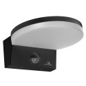 LAM PA LED Z CZUJNIKIEM RUCHU MACLEAN, CZUJNIK RUCHU PIR, KOLOR CZARNY, 15W, IP65, 1560LM, BARWA NEUTRALNA BIAŁA (4000K) MCE344 B