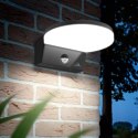 LAM PA LED Z CZUJNIKIEM RUCHU MACLEAN, CZUJNIK RUCHU PIR, KOLOR CZARNY, 15W, IP65, 1560LM, BARWA NEUTRALNA BIAŁA (4000K) MCE344 B