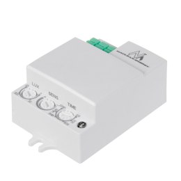 MIKROFALOWY CZUJNIK RUCHU MACLEAN, ZASIĘG 8M, MAx. OBCIĄŻENIE 1200W, IP20, 5.8 GHZ, MCE316