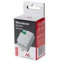 MIKROFALOWY CZUJNIK RUCHU MACLEAN, ZASIĘG 8M, MAx. OBCIĄŻENIE 1200W, IP20, 5.8 GHZ, MCE316