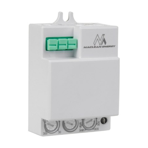 MIKROFALOWY CZUJNIK RUCHU MACLEAN, ZASIĘG 8M, MAx. OBCIĄŻENIE 1200W, IP20, 5.8 GHZ, MCE316 MIKROFALOWY CZUJNIK RUCHU MACLEAN, ZASIĘG 8M, MAx. OBCIĄŻENIE 1200W, IP20, 5.8 GHZ, MCE316
