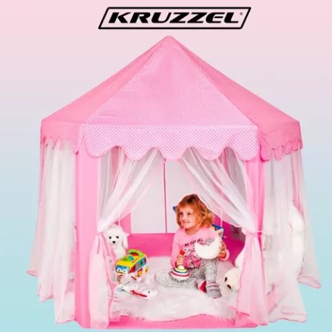 NAMIOT DLA DZIECI RÓŻOWY KRUZZEL 23869 NAMIOT DLA DZIECI RÓŻOWY KRUZZEL 23869