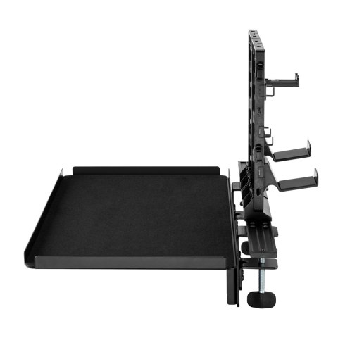 PÓŁKA ROZSZERZENIE/NADSTAWKA DO BIURKA Z WIESZAKIEM NANORS, 20KG, RS174 PÓŁKA ROZSZERZENIE/NADSTAWKA DO BIURKA Z WIESZAKIEM NANORS, 20KG, RS174