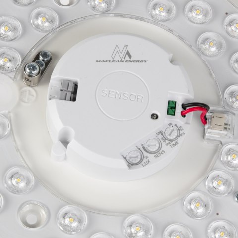 SUFITOWA LAM PA LED Z CZUJNIKIEM MACLEAN, CZUJNIK MIKROFALOWY 5.8GHZ,4000K, 12W, 950LM, IP44, MCE347 SUFITOWA LAM PA LED Z CZUJNIKIEM MACLEAN, CZUJNIK MIKROFALOWY 5.8GHZ,4000K, 12W, 950LM, IP44, MCE347