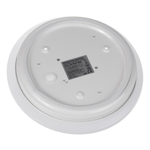 SUFITOWA LAM PA LED Z CZUJNIKIEM MACLEAN, CZUJNIK MIKROFALOWY 5.8GHZ,4000K, 12W, 950LM, IP44, MCE347 SUFITOWA LAM PA LED Z CZUJNIKIEM MACLEAN, CZUJNIK MIKROFALOWY 5.8GHZ,4000K, 12W, 950LM, IP44, MCE347