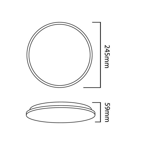 SUFITOWA LAM PA LED Z CZUJNIKIEM MACLEAN, CZUJNIK MIKROFALOWY 5.8GHZ,4000K, 12W, 950LM, IP44, MCE347 SUFITOWA LAM PA LED Z CZUJNIKIEM MACLEAN, CZUJNIK MIKROFALOWY 5.8GHZ,4000K, 12W, 950LM, IP44, MCE347