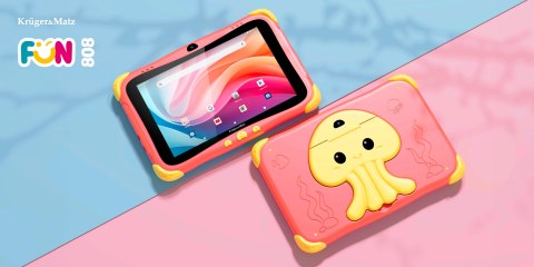 TABLET KRUGER&MATZ FUN 808 RED TABLET KRUGER&MATZ FUN 808 RED