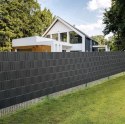 TAŚMA OGRODZENIOWA 19CMx35M 450G/M2 ANTRACYT 23696