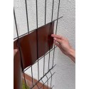 TAŚMA OGRODZENIOWA 19CMx35M 450G/M2 BRĄZOWA 23702