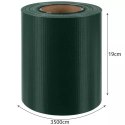 TAŚMA OGRODZENIOWA 19CMx35M 450G/M2 ZIELONA 23699