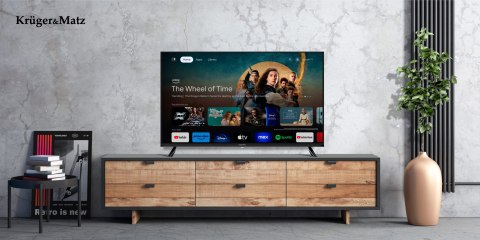 TELEWIZOR KRUGER&MATZ 40" FHD GOOGLE TV DVB-T2/T/C H.265 HEVC TELEWIZOR KRUGER&MATZ 40" FHD GOOGLE TV DVB-T2/T/C H.265 HEVC