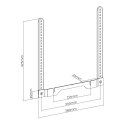UCHWYT VESA DO TV NA SONOS RAY MACLEAN, 2KG, MC-975