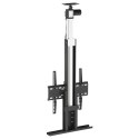 UCHWYT ELEKTRYCZNY SUFITOWY WYSUWANY DO TELEWIZORA MACLEAN, 32''-55'', VESA 400x400, MAx 50KG, MC-976