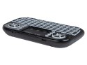 84-256# KLAWIATURA BEZ PRZEWODOWA 2,4GHZ+BLUETOOTH MINIKS-6 +TOUCH PAD