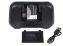 84-256# KLAWIATURA BEZ PRZEWODOWA 2,4GHZ+BLUETOOTH MINIKS-6 +TOUCH PAD