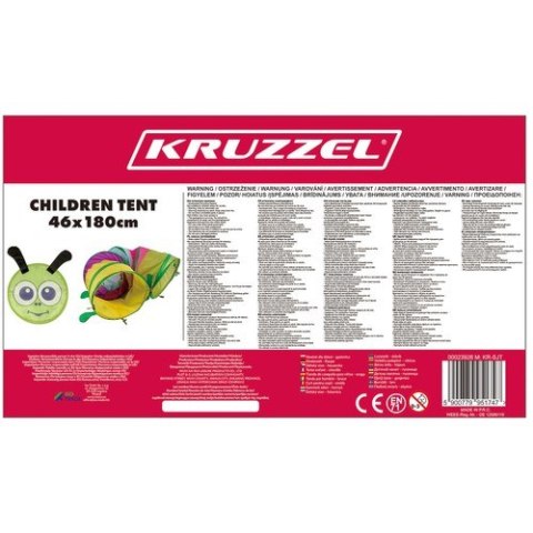 NAMIOT DLA DZIECI - GĄSIENICA KRUZZEL 23926 NAMIOT DLA DZIECI - GĄSIENICA KRUZZEL 23926