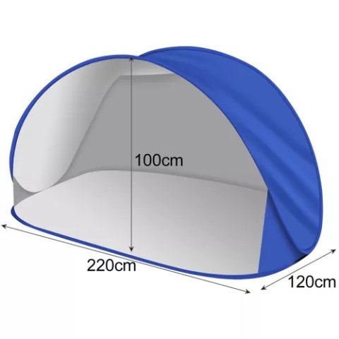 NAMIOT PLAŻOWY 220x120x100CM TRIZAND 23862 NAMIOT PLAŻOWY 220x120x100CM TRIZAND 23862