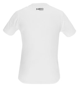T-SHIRT, BIAŁY, ROZMIAR XXXL