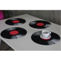 ZESTAW  PODKŁADEK NA STÓŁ OKRĄGŁYCH 4D - VINYL 