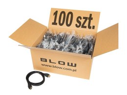 92-672# PRZYŁĄCZE HDMI-HDMI 4K 1.5M 100SZTUK