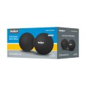 DUOBALL  PODWÓJNA  PIŁKA DO MASAŻU 6.2CM, KOLOR CZARNY, MATERIAŁ SILIKON, REBEL ACTIVE