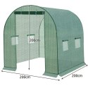 FOLIA ZA PASOWA DO TUNELU 2x2x2M GARDLOV 23305