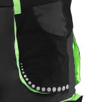 KRÓTKIE S PODENKI PREMIUM, 4 WAY STRETCH, CZARNE, ROZMIAR L