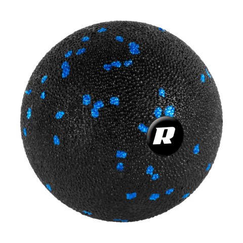 PIŁKA DO MASAŻU 8CM, KOLOR CZARNO-NIEBIESKI, MATERIAŁ EPP, REBEL ACTIVE PIŁKA DO MASAŻU 8CM, KOLOR CZARNO-NIEBIESKI, MATERIAŁ EPP, REBEL ACTIVE