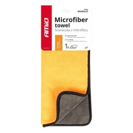 ŚCIERECZKA MIKROFIBRA RĘCZNIK DO OSUSZANIA SAMOCHODU AUTA LAKIERU 40x60 CM AMIO-03753