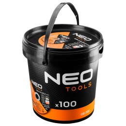 TARCZE TNĄCE DO METALU/INOX 125 x 1.0 x 22,2MM, 41 A60-S-BF, 100 SZT. WIADERKO. WY PRODUKOWANO W PL