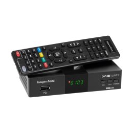 TUNER DVB-T2 H.265 HEVC KRUGER&MATZ